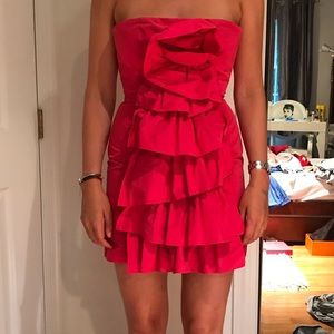 BCBG Max Azria strapless cocktail dress size 2